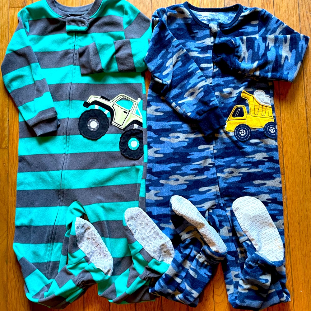 Fleece Pajamas Lot Trucks